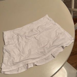 Pace Rival Mid-Rise Skirt Tall - Lululemon - White